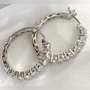 💙 Zales Hoop Earrings